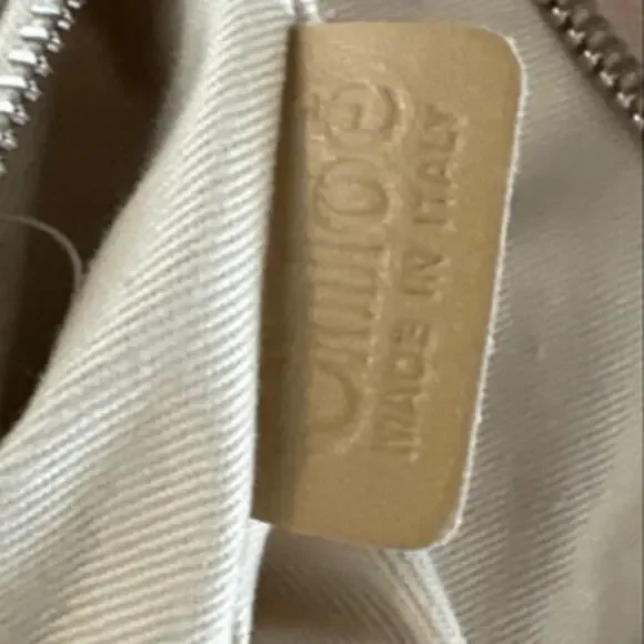 Authentic Vintage Chloe Cream Crossbody  Bag - Picture 4 of 8